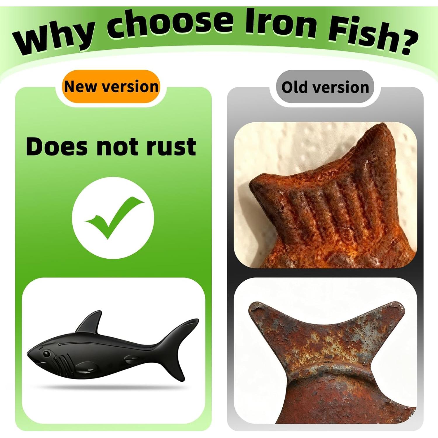 Pez de Hierro Natural watstion - Suplemento de Hierro para Cocina