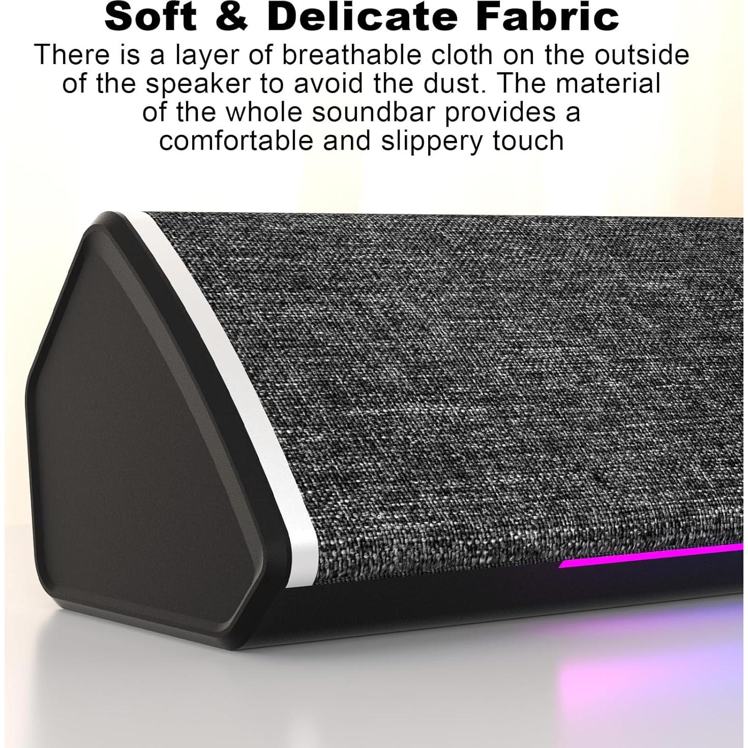 Altavoces Bluetooth SOULION R60 con Luz LED y USB - 1.1 kg