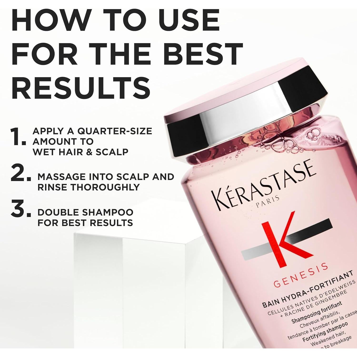 Champú Hidra-Fortificante Kerastase Genesis 250 ml - Anti-Rotura