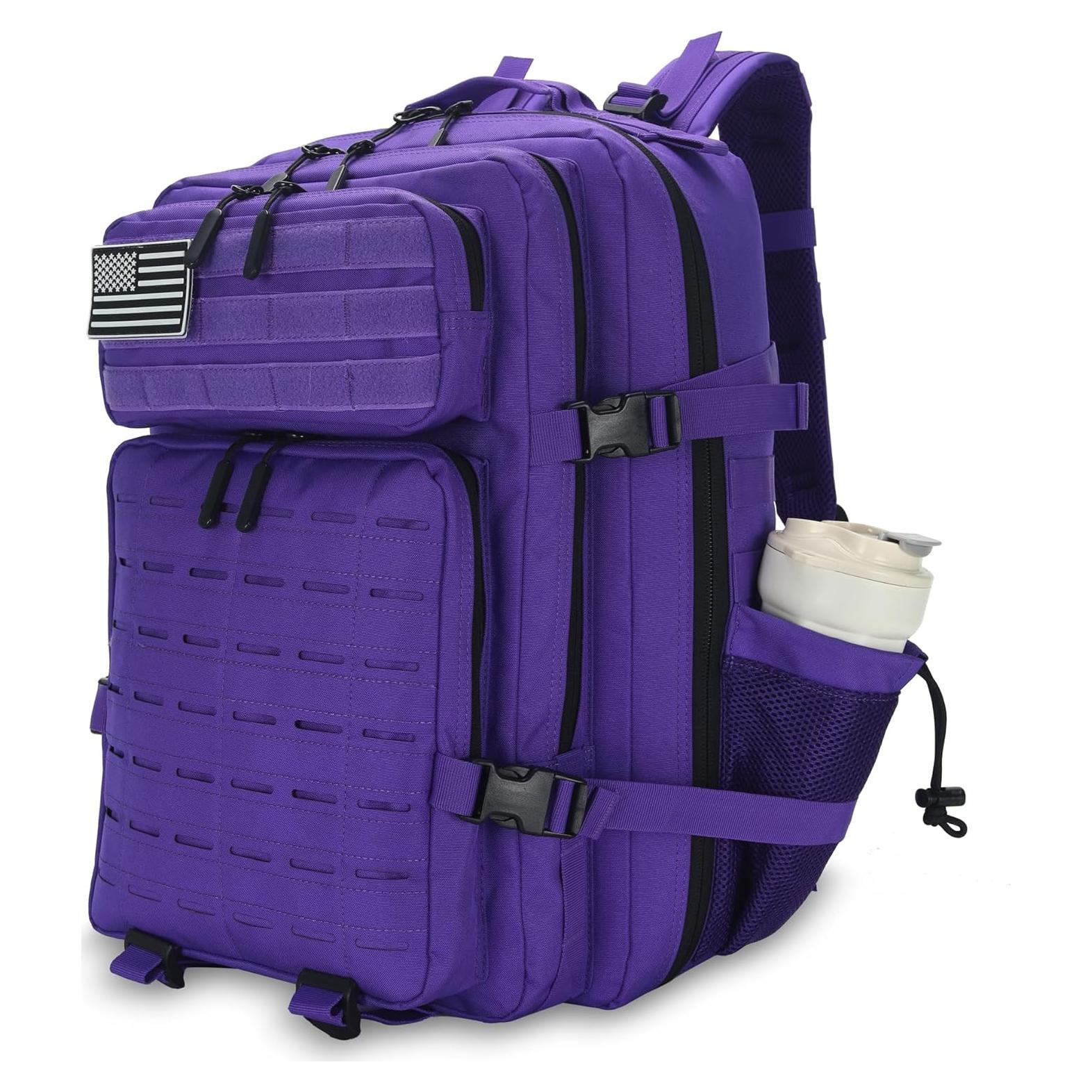 Mochila Táctica Militar Sparklekle 45L Impermeable Molle