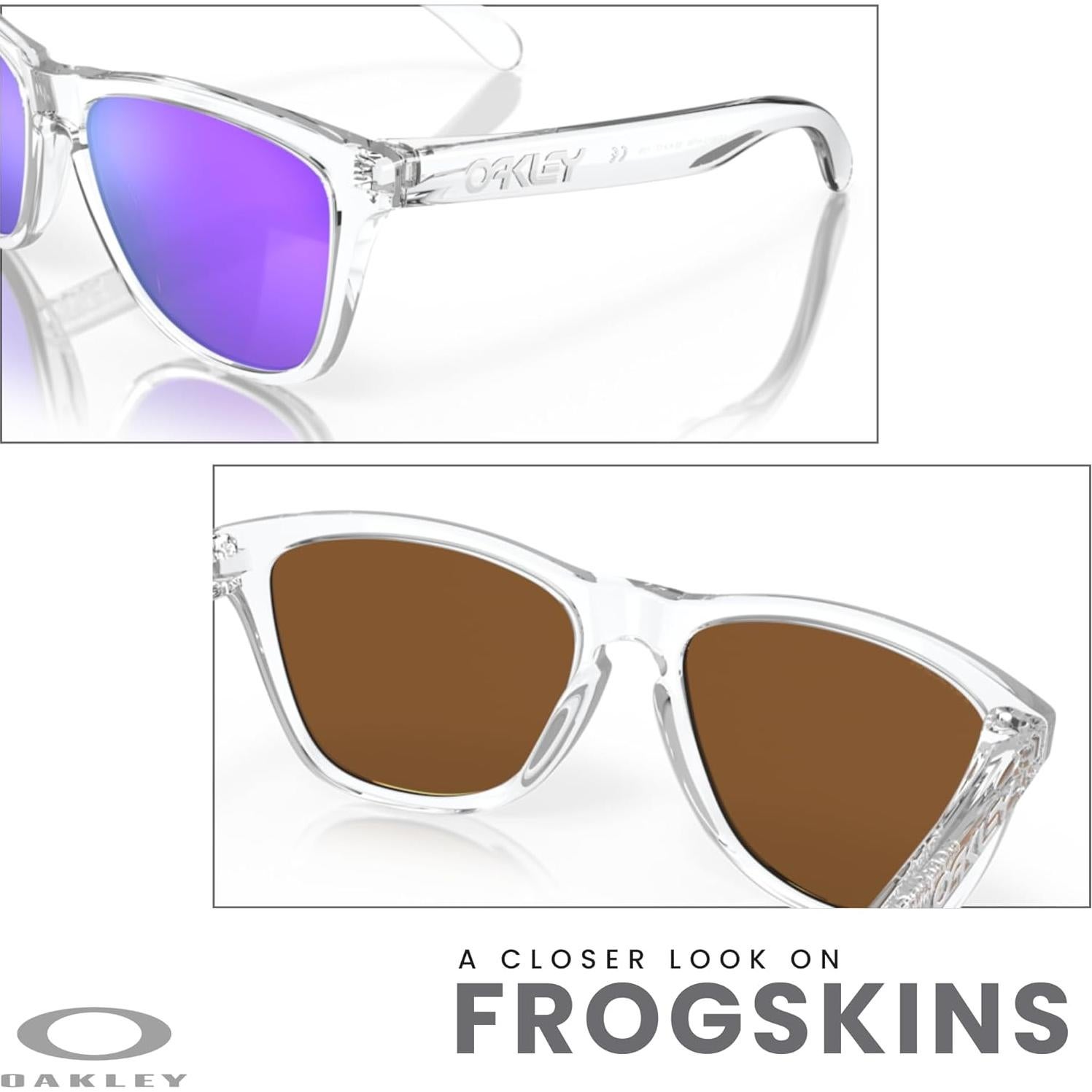 Gafas de sol Oakley Frogskins 9013H7 con correa y kit