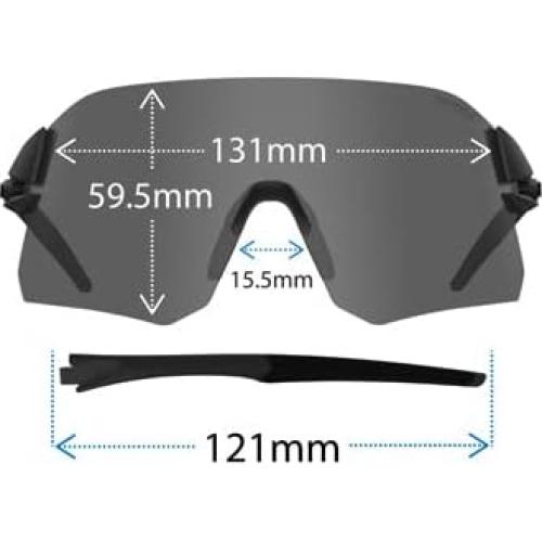 Gafas de sol Tifosi Rail - Ciclismo y béisbol, 3 lentes