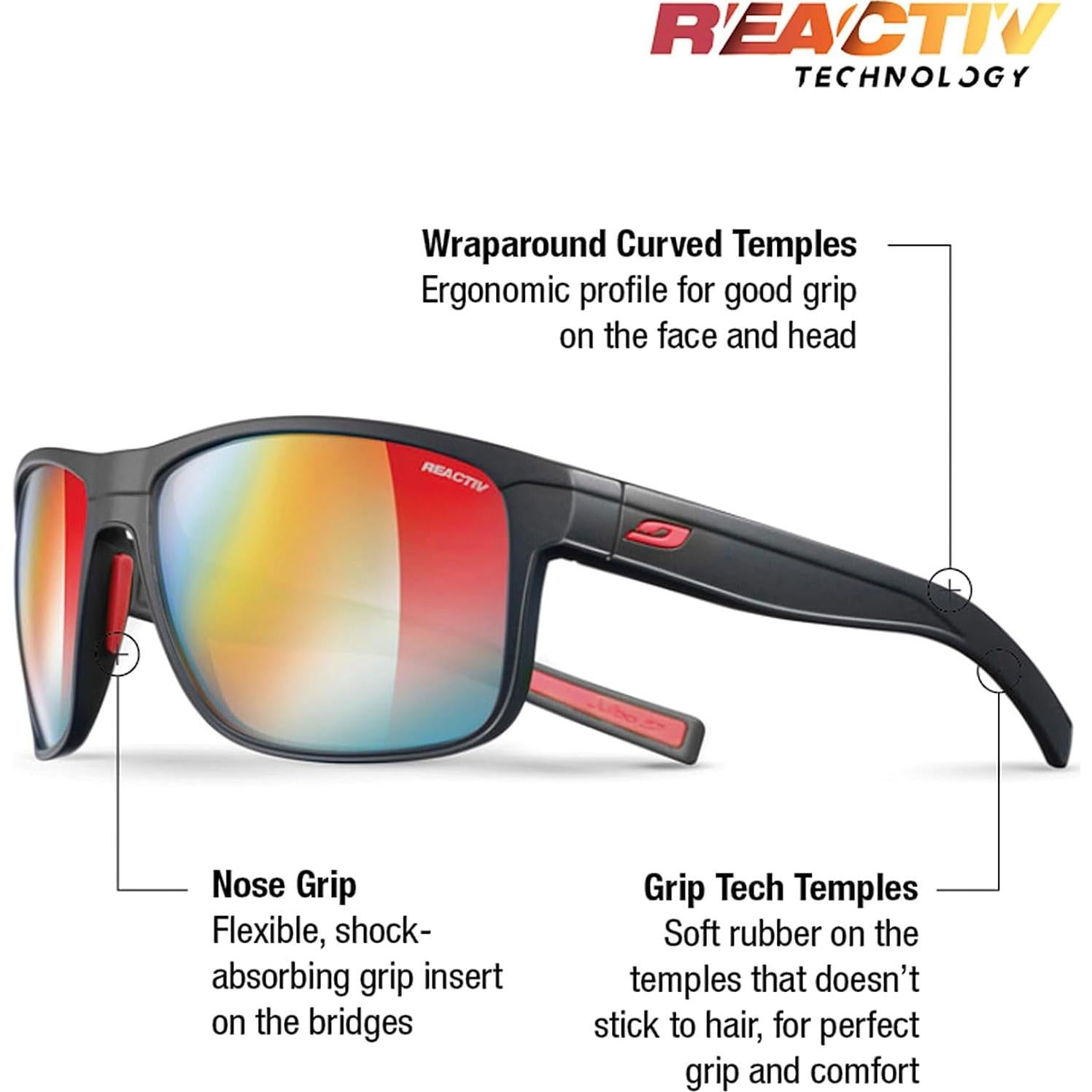 Gafas de sol Julbo Renegade REACTIV 1-3 para unisex