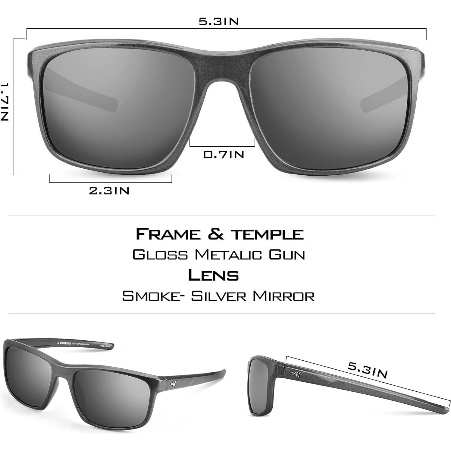 Gafas de sol polarizadas KastKing Toccoa unisex UV 102%