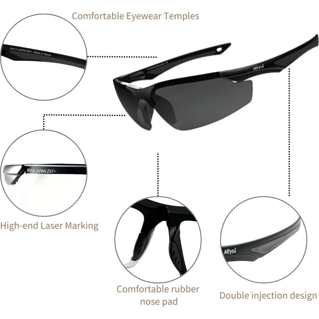 Gafas de Tiro Antivaho MIYUI Japón Balísticas Tácticas