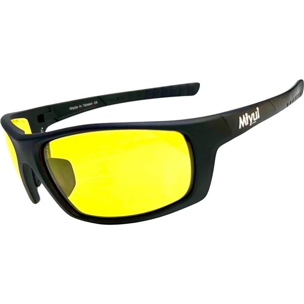 Gafas de Tiro Antivaho MIYUI JAPAN Amarillas Balísticas