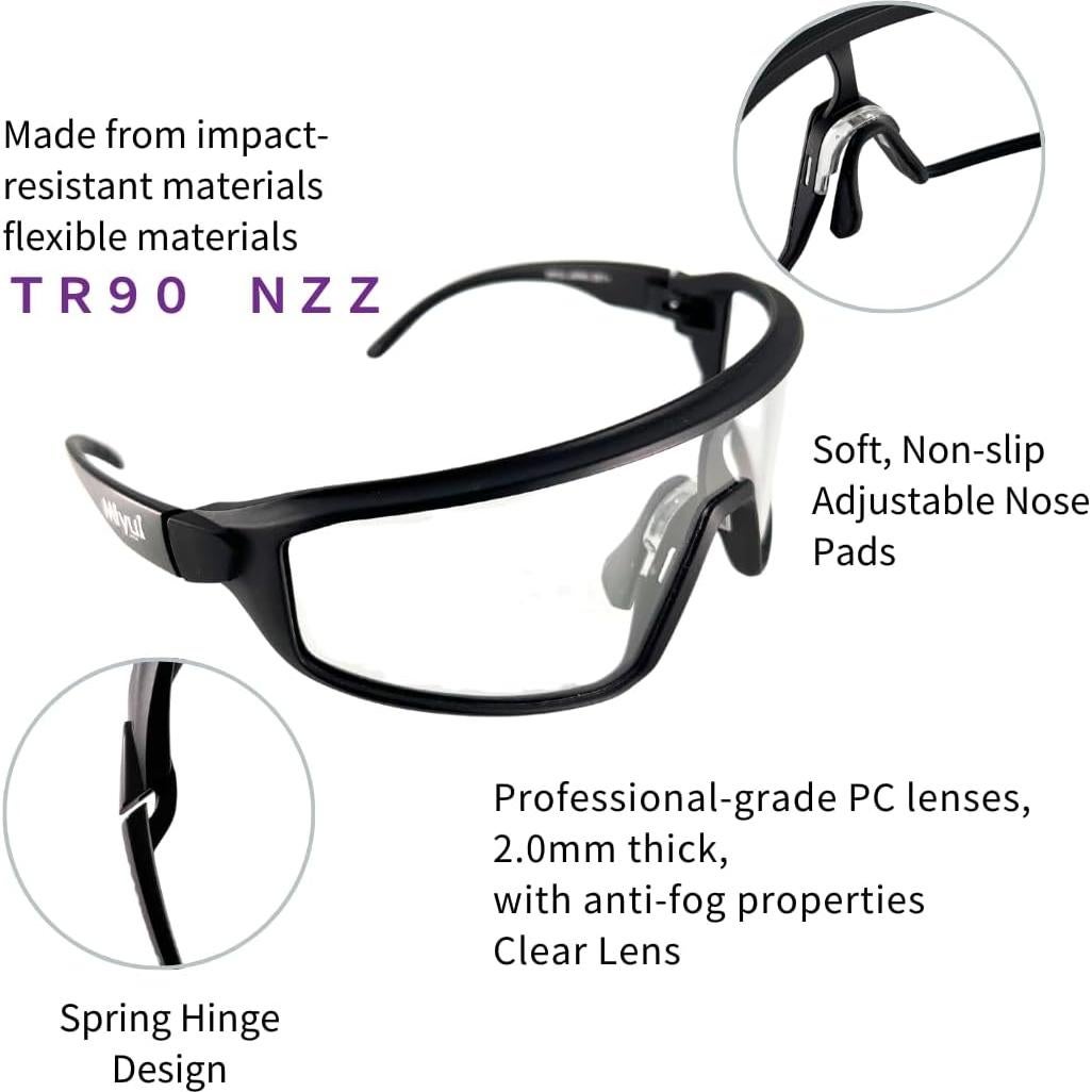 Gafas de Tiro Antivaho MIYUI JAPAN Balísticas Seguridad