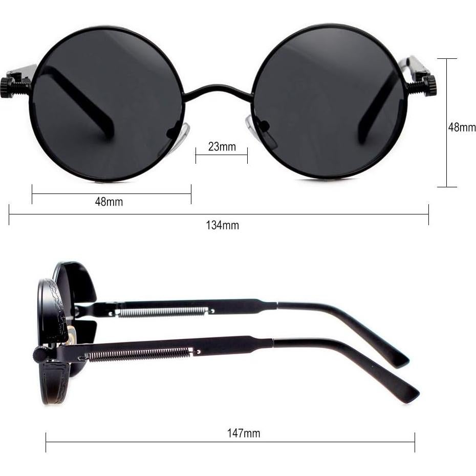 Gafas de sol GY Snail Gothic polarizadas para mujer