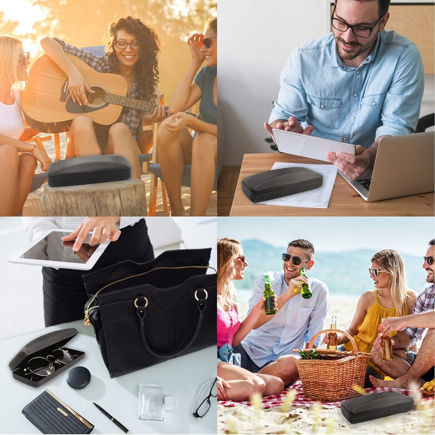 Estuche Duro para Gafas SMARTTOP - Protección y Paño de Limpieza