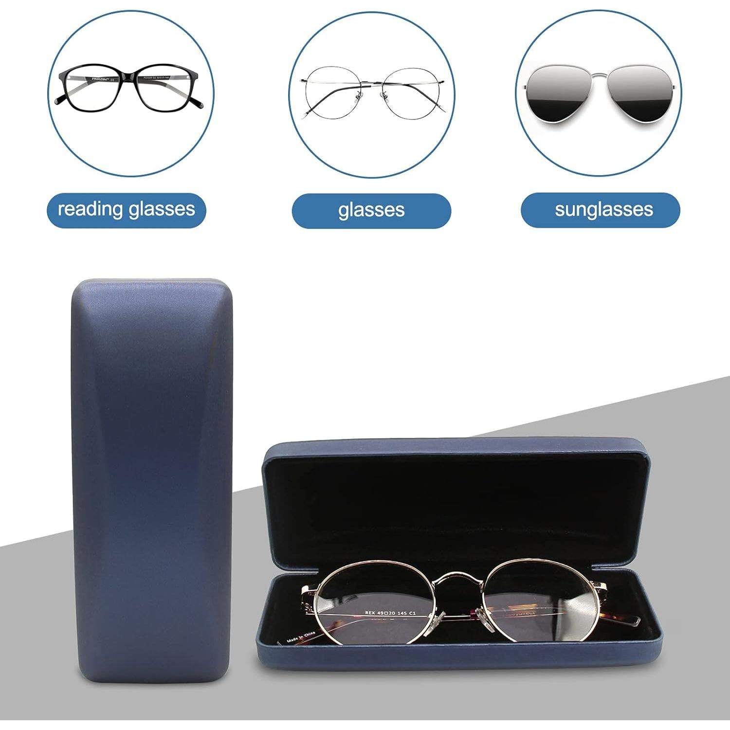 Estuche Duro para Gafas SMARTTOP - Color Azul Marino