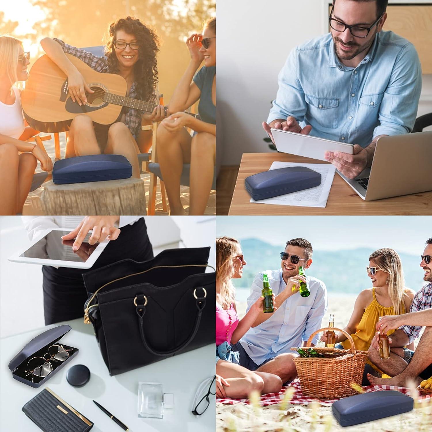 Estuche Duro para Gafas SMARTTOP - Color Azul Marino