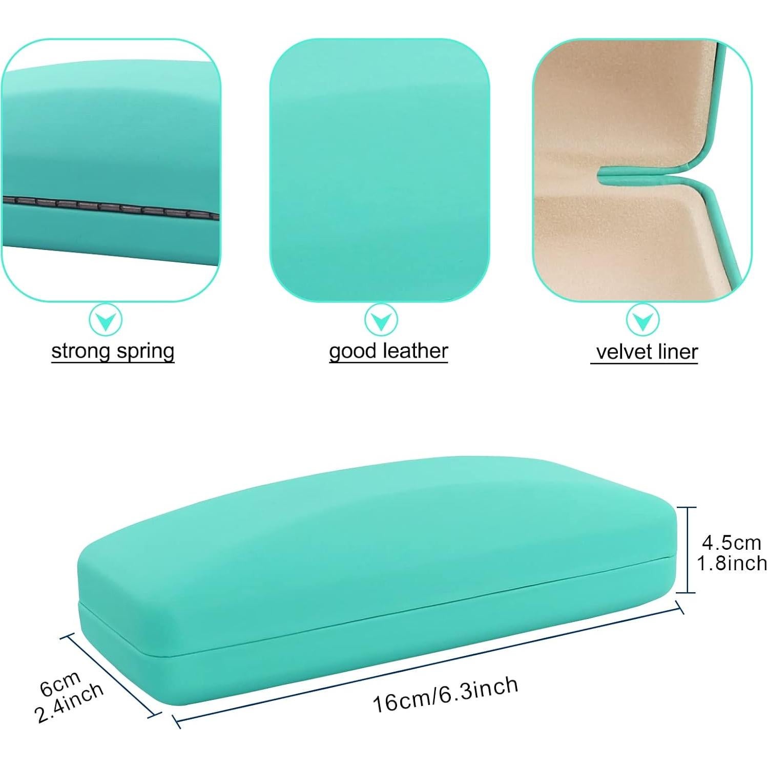 Estuche Duro para Gafas SMARTTOP con Paño de Limpieza