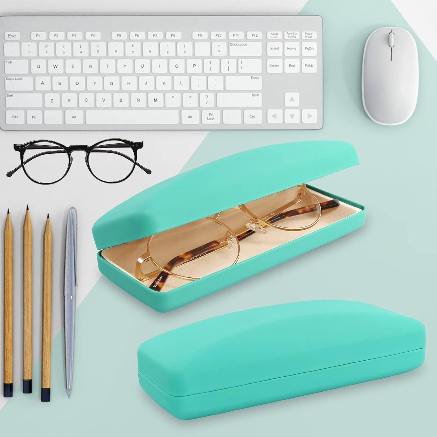 Estuche Duro para Gafas SMARTTOP con Paño de Limpieza