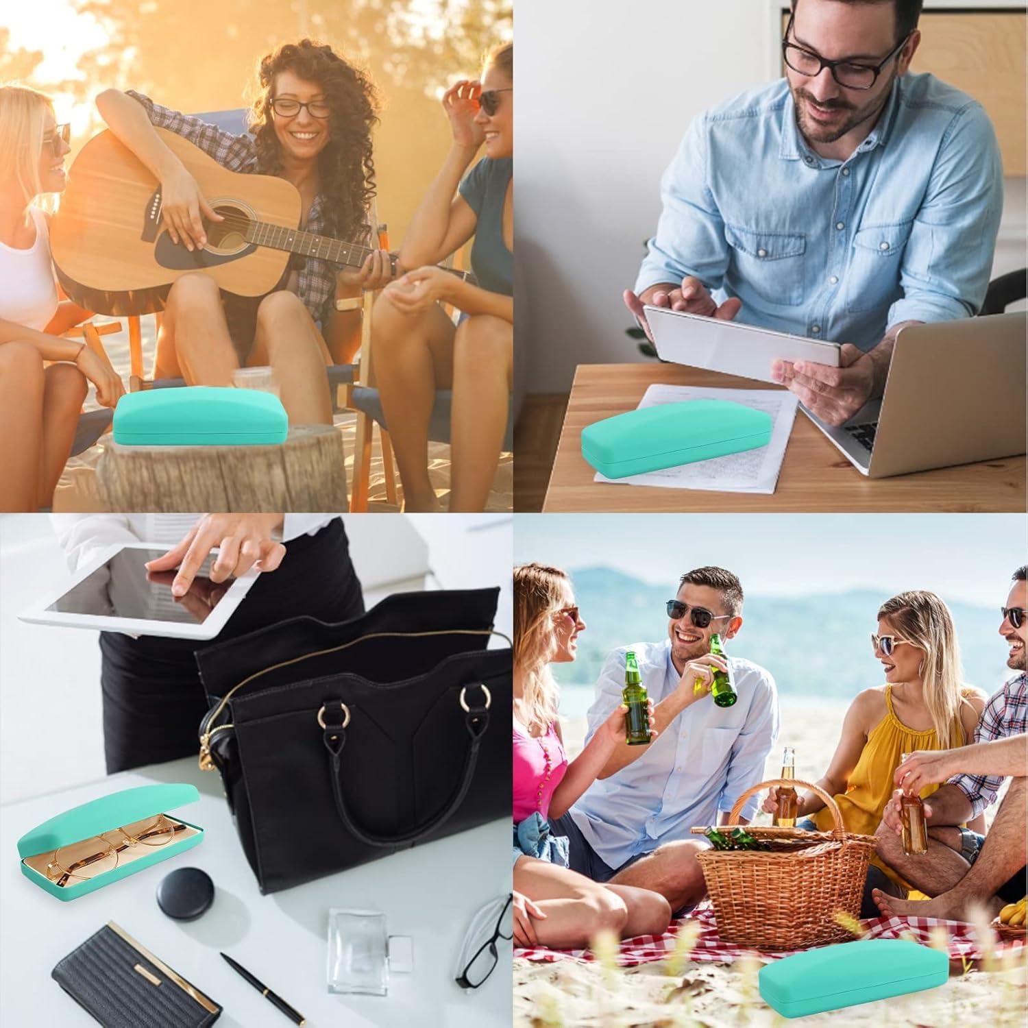 Estuche Duro para Gafas SMARTTOP con Paño de Limpieza