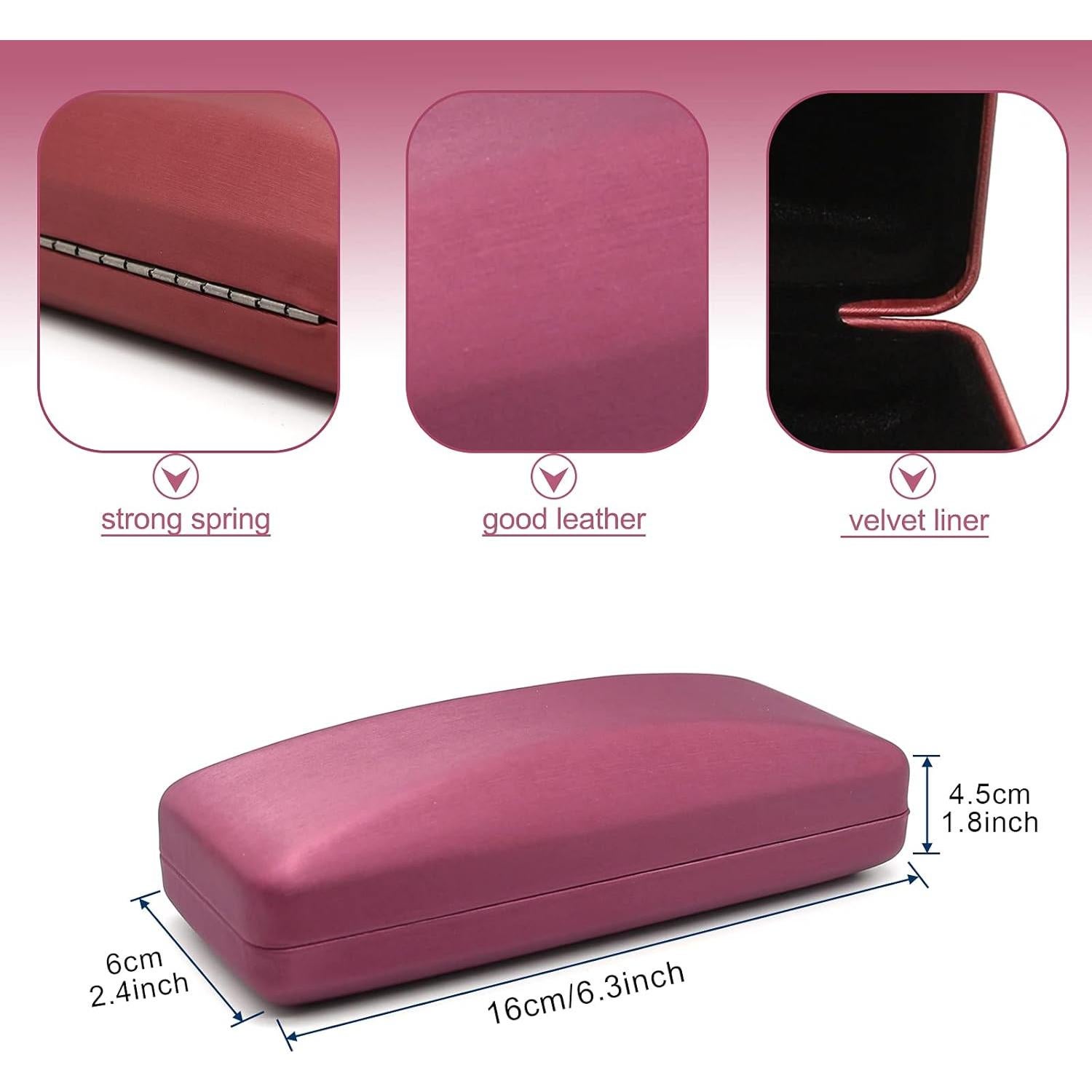 Estuche Duro para Gafas SMARTTOP con Paño de Limpieza