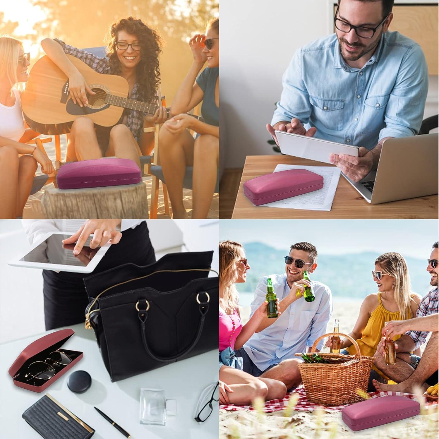 Estuche Duro para Gafas SMARTTOP con Paño de Limpieza