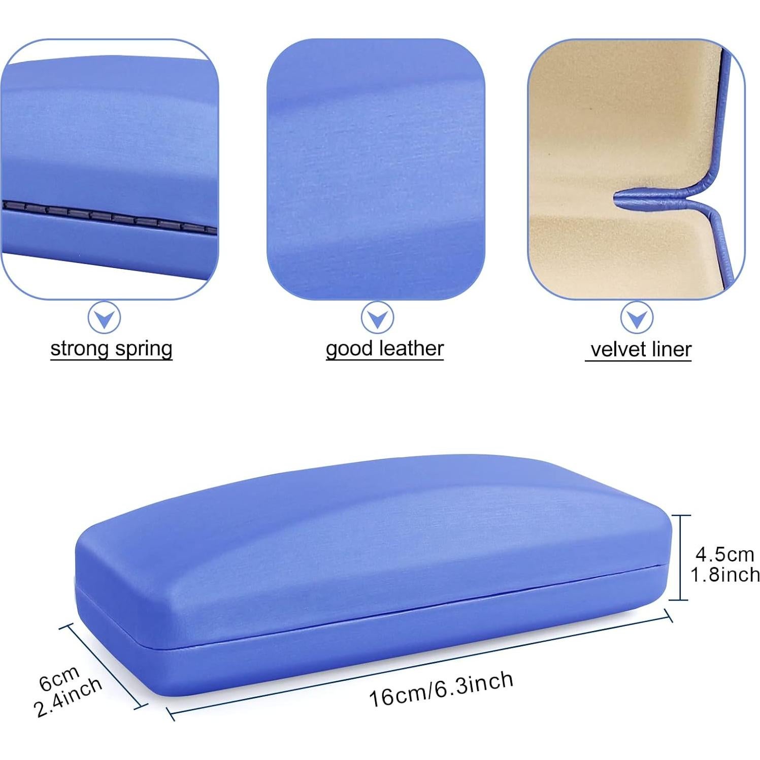 Estuche Duro para Gafas SMARTTOP con Paño de Limpieza