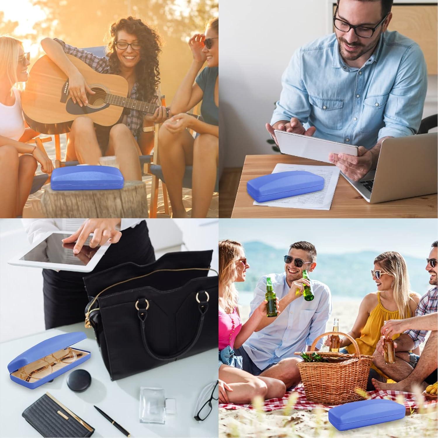 Estuche Duro para Gafas SMARTTOP con Paño de Limpieza