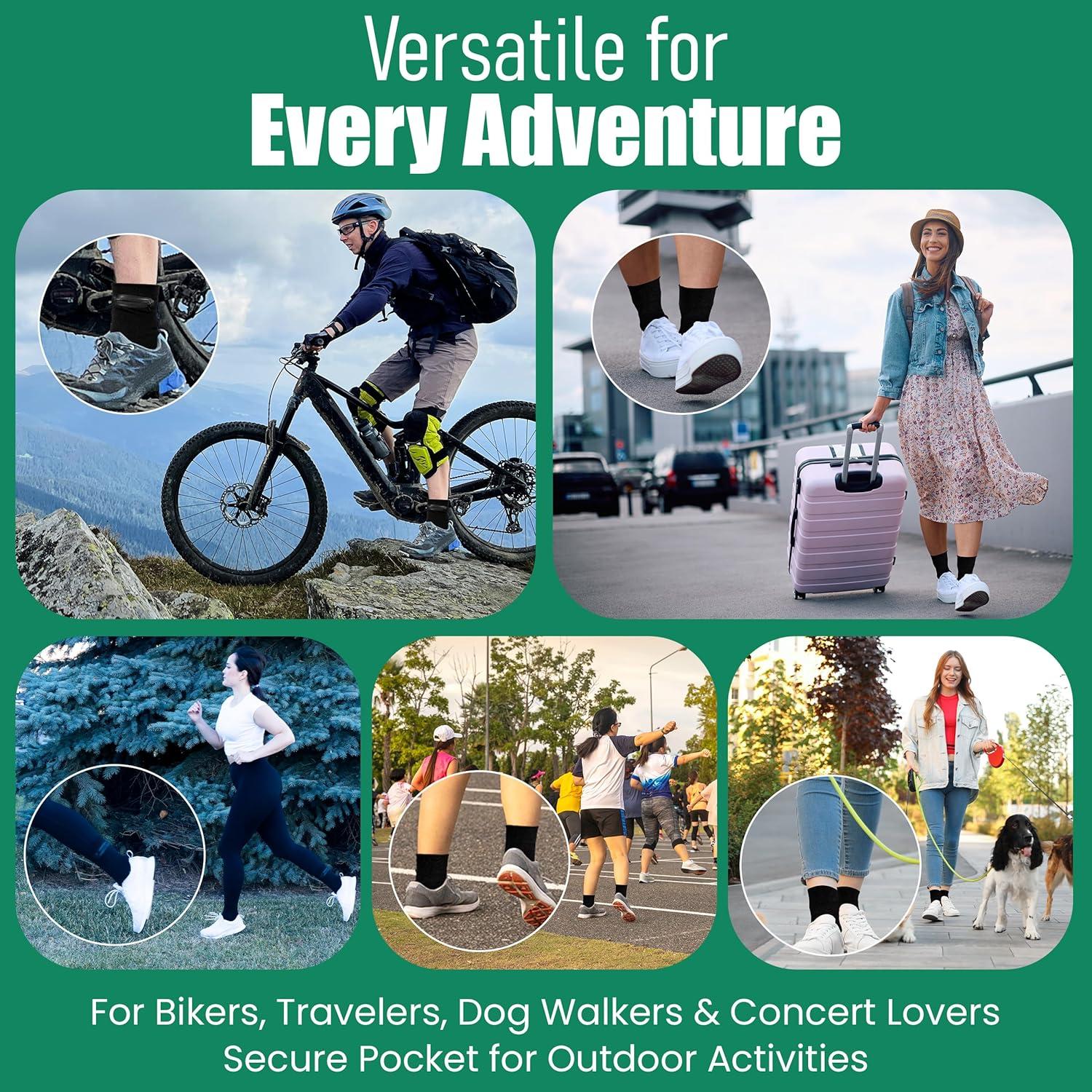 Calcetines con bolsillo oculto FlippySox para hombres