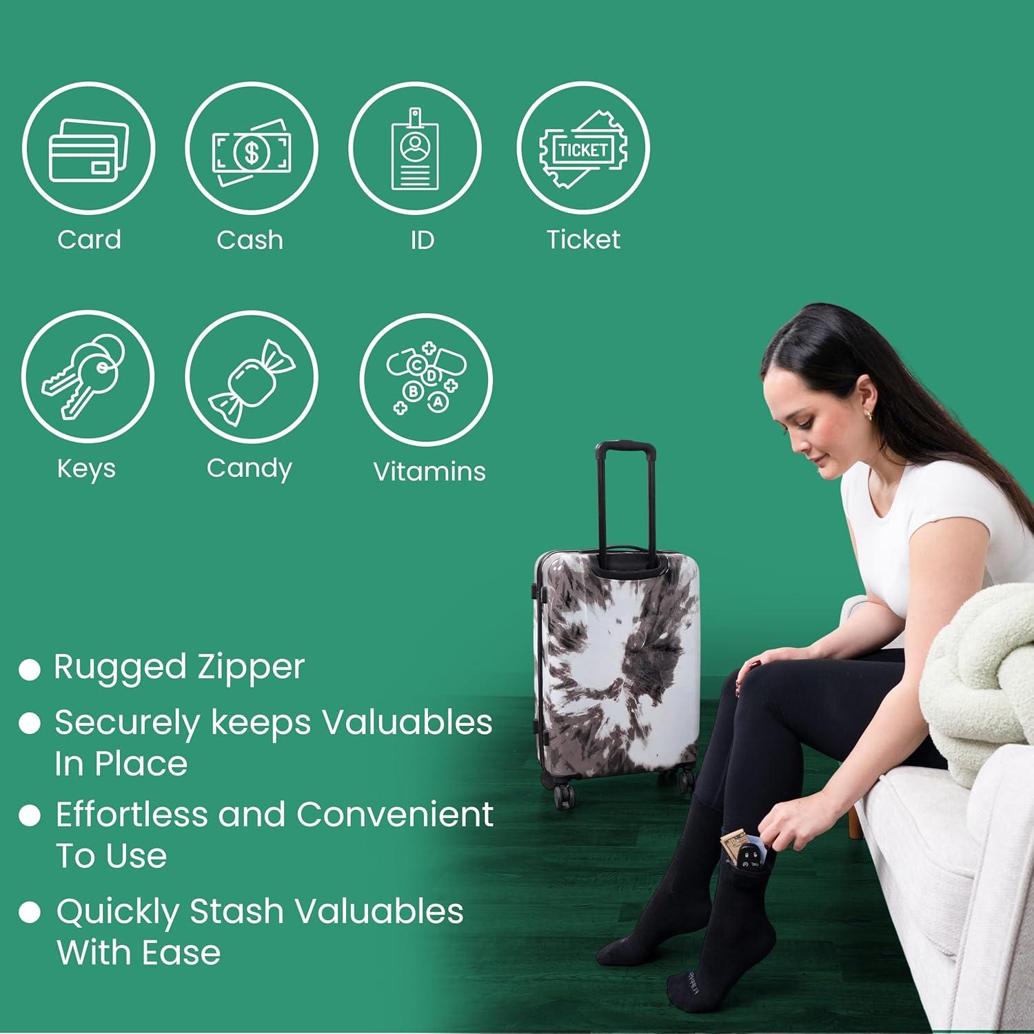 Calcetines con bolsillo oculto FlippySox para hombres