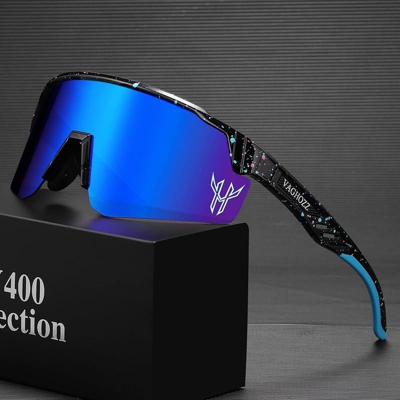 Gafas de sol VAGHOZZ polarizadas UV400 unisex ligeras