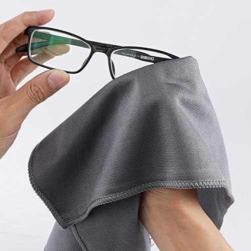 Paños de Limpieza Microfibra KLNYOO 40x40 cm 8 Piezas Gris