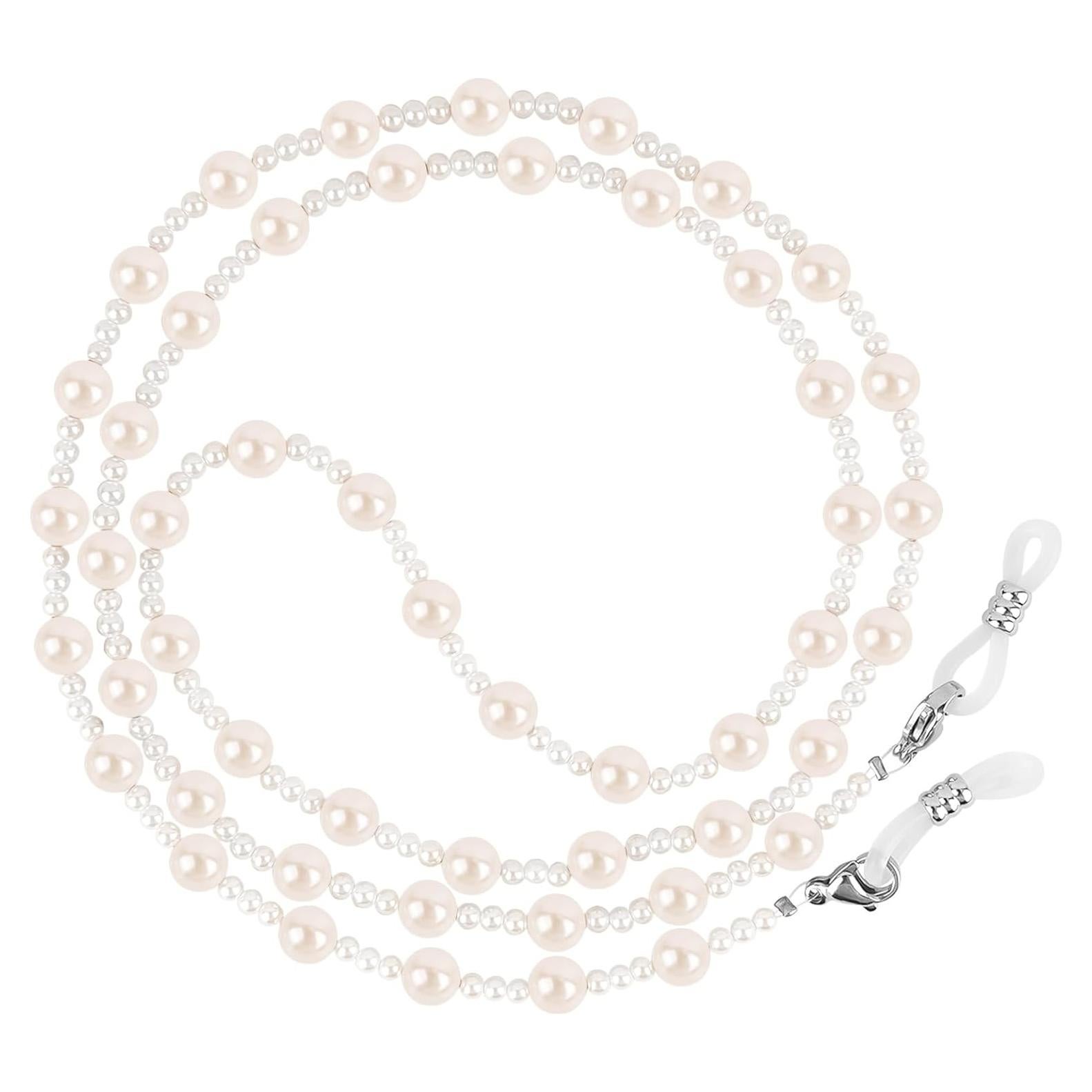 Cadena de Gafas BILIONE Unisex 75 cm Color Champán