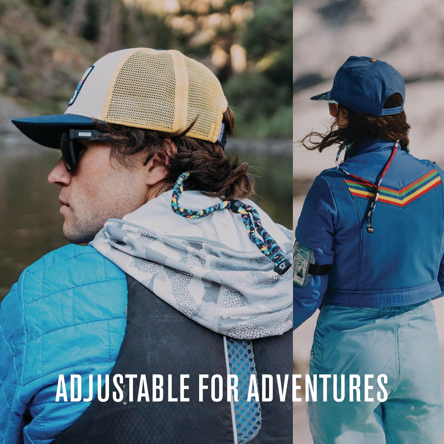 Retenedor de Gafas Chums Algodón Original Ciruela Ajustable