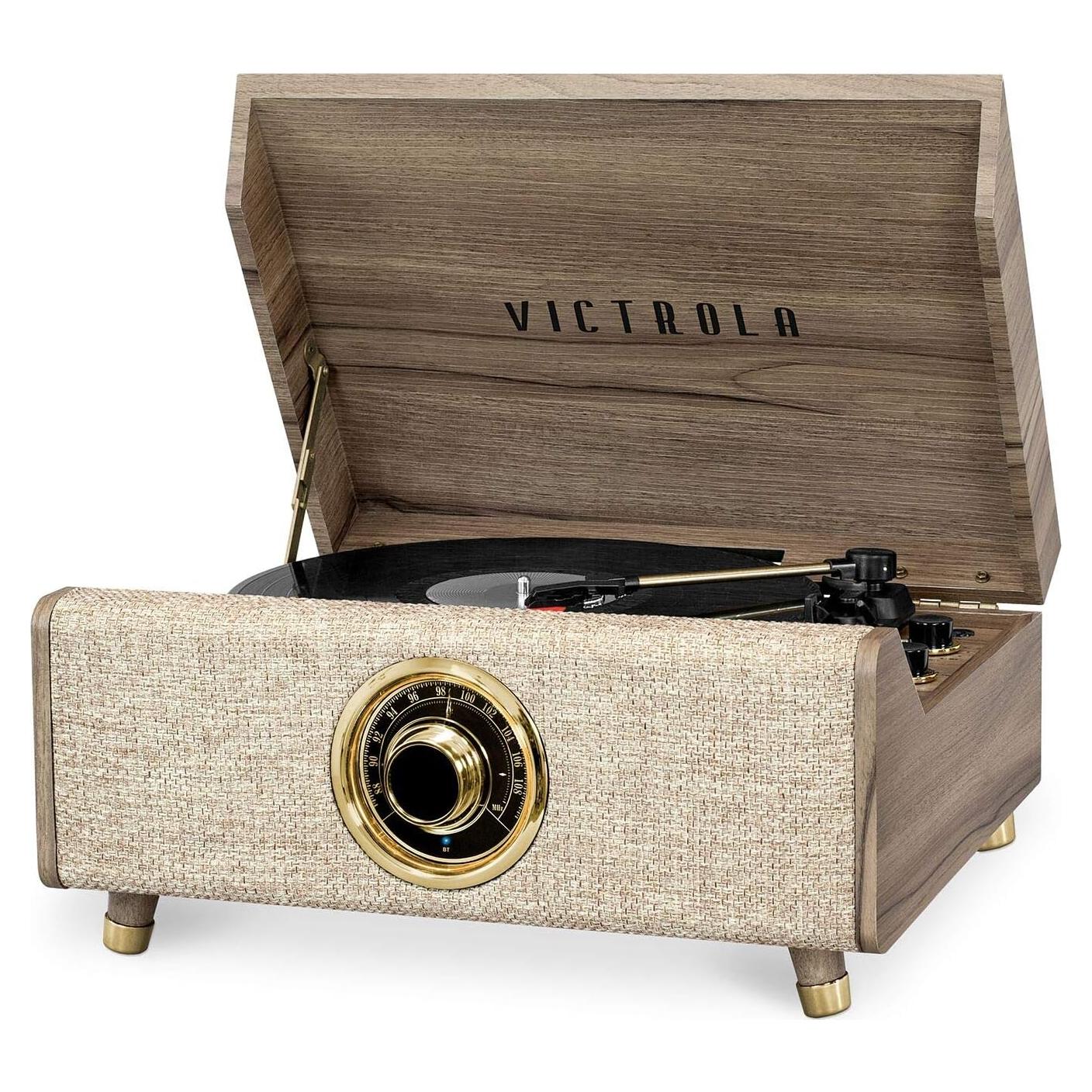Reproductor de Vinilo Victrola Highland 4-en-1 Bluetooth