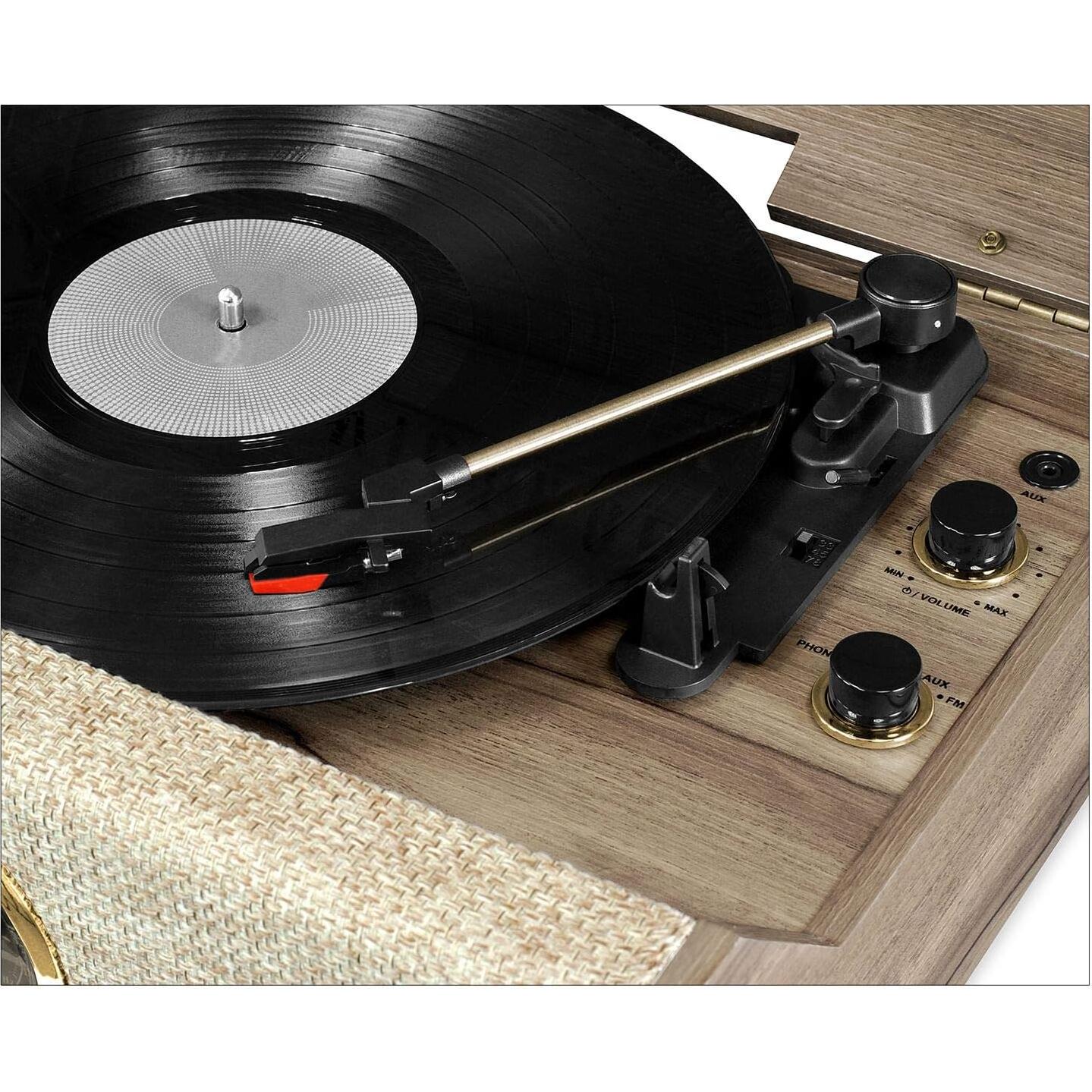 Reproductor de Vinilo Victrola Highland 4-en-1 Bluetooth