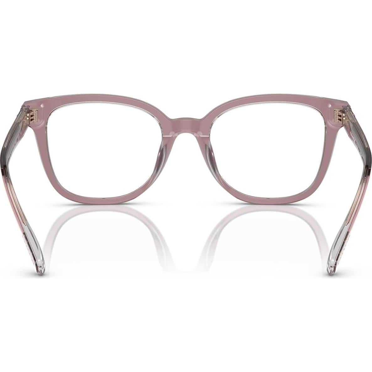 Montura de Gafas Coach HC6225U Rosa Transparente 52mm