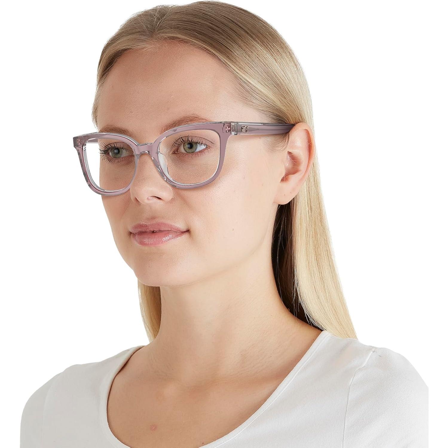 Montura de Gafas Coach HC6225U Rosa Transparente 52mm