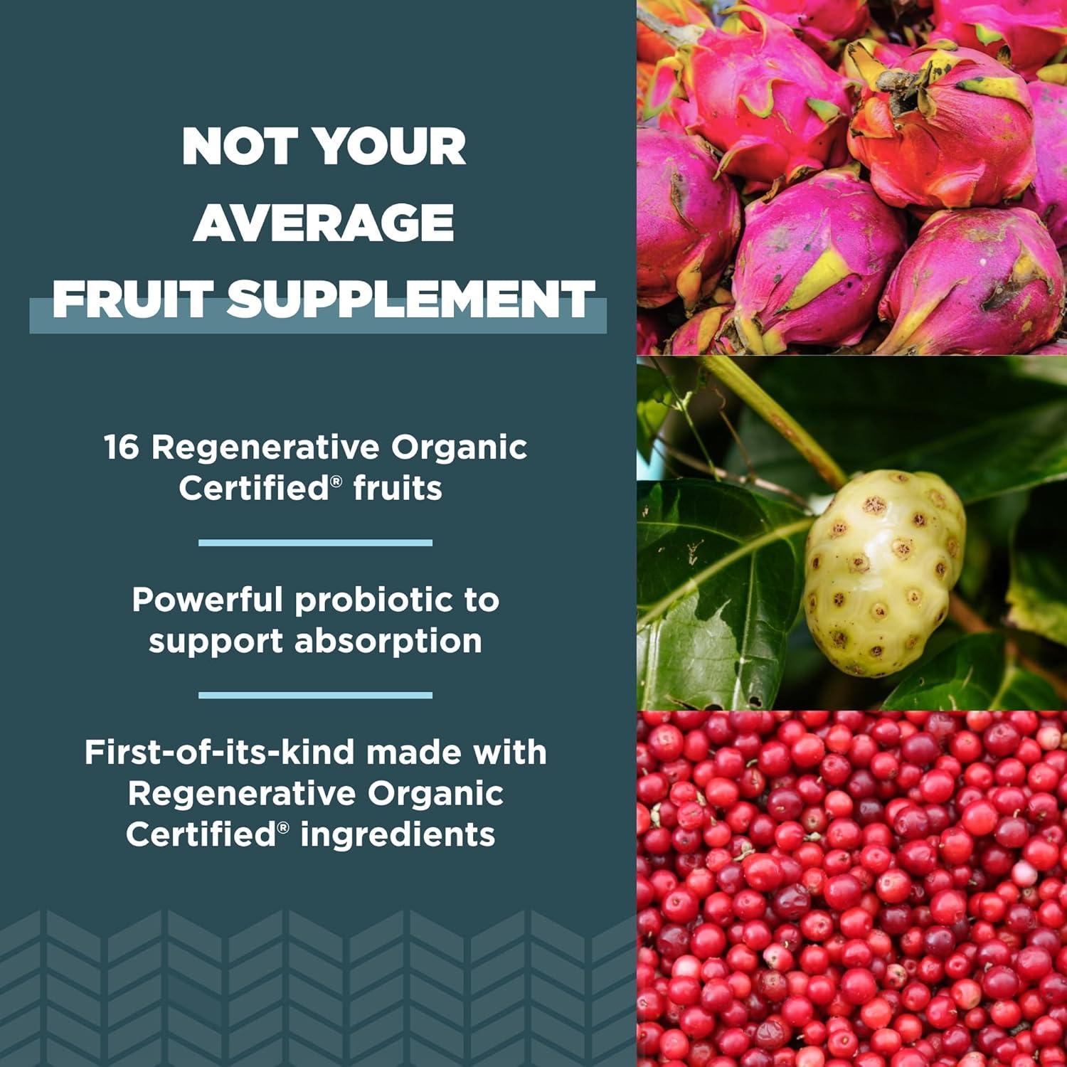 Cápsulas Superfrutas Orgánicas Ancient Nutrition 60 Unidades