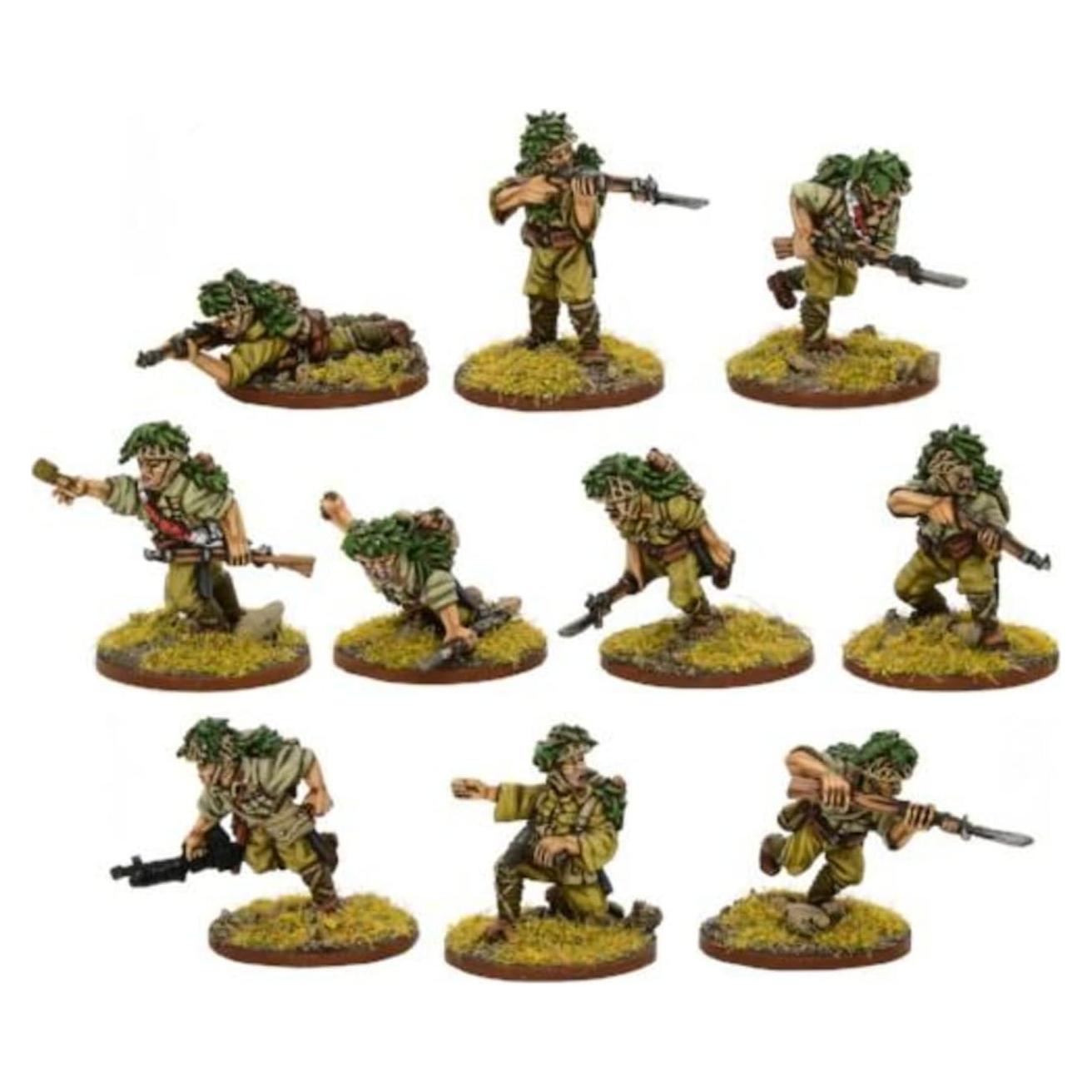 Miniaturas Warlord Games Bolt Action Infantería Japonesa 28mm