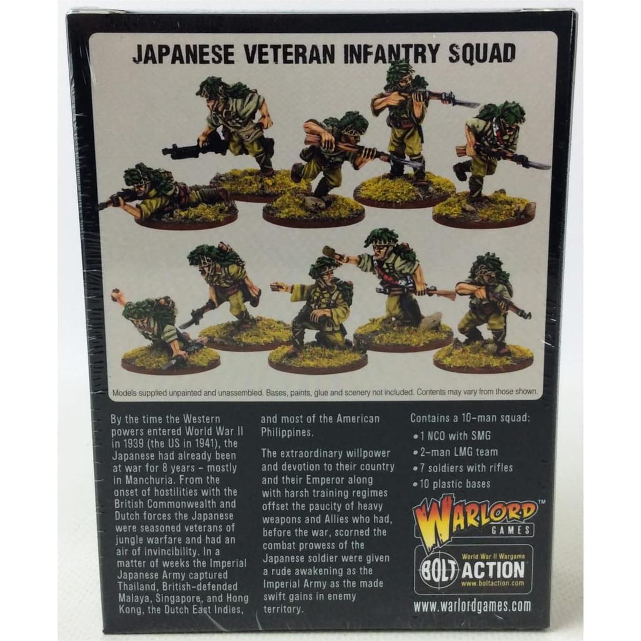 Miniaturas Warlord Games Bolt Action Infantería Japonesa 28mm