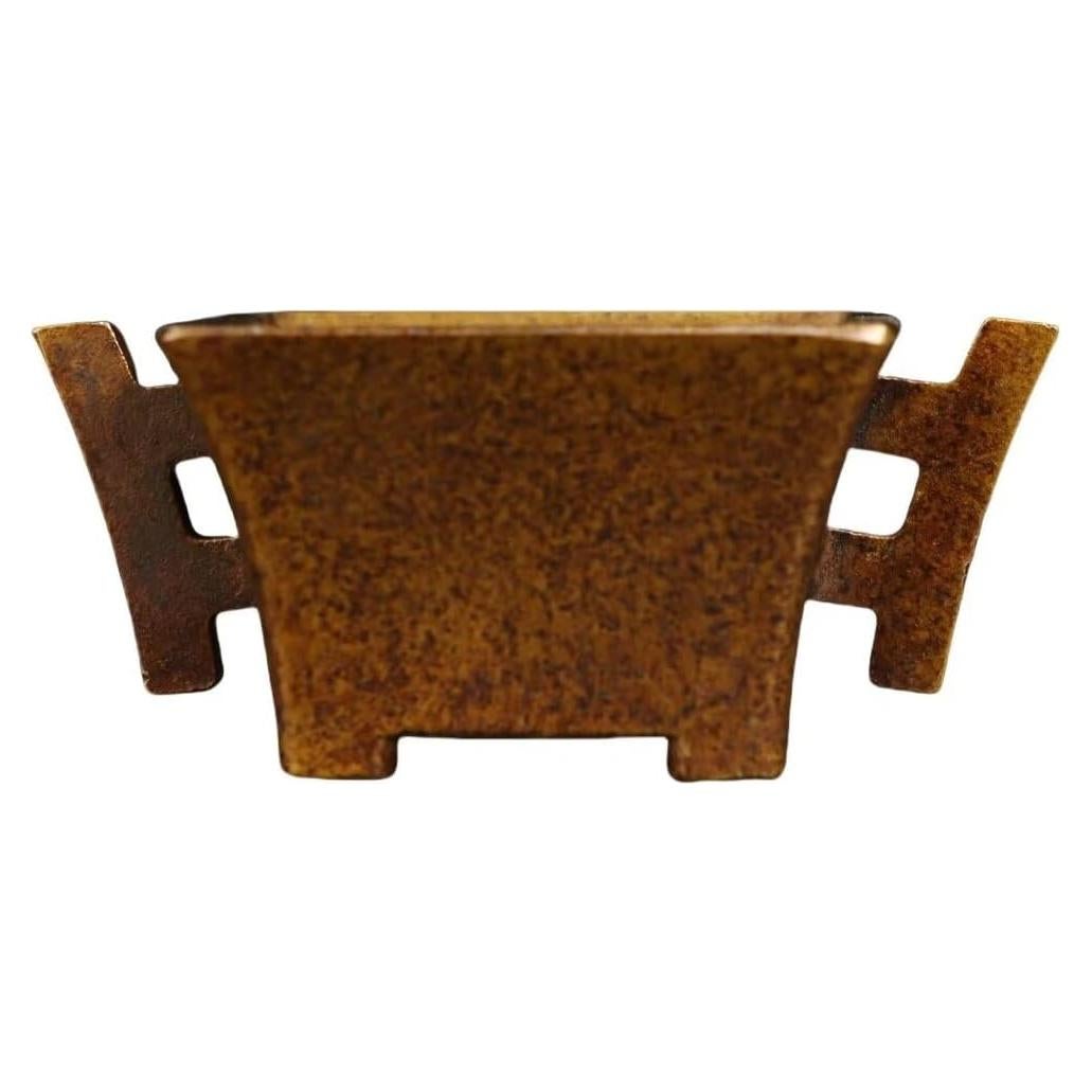 Quemador de Incienso de Cobre Julrybox 9.9x6.9x4.3cm Zen