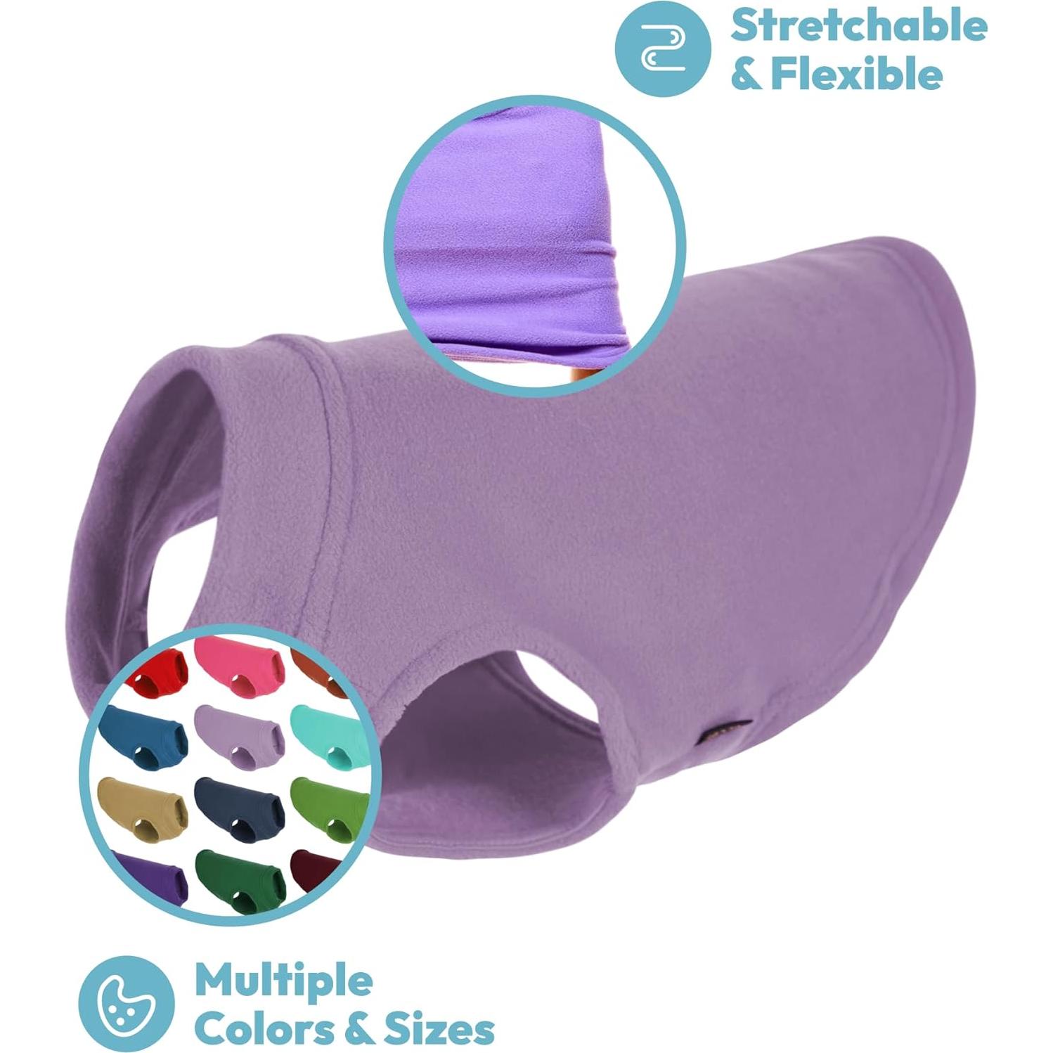 Chaleco de Forro Polar Elástico Gooby para Perros 2X Grande