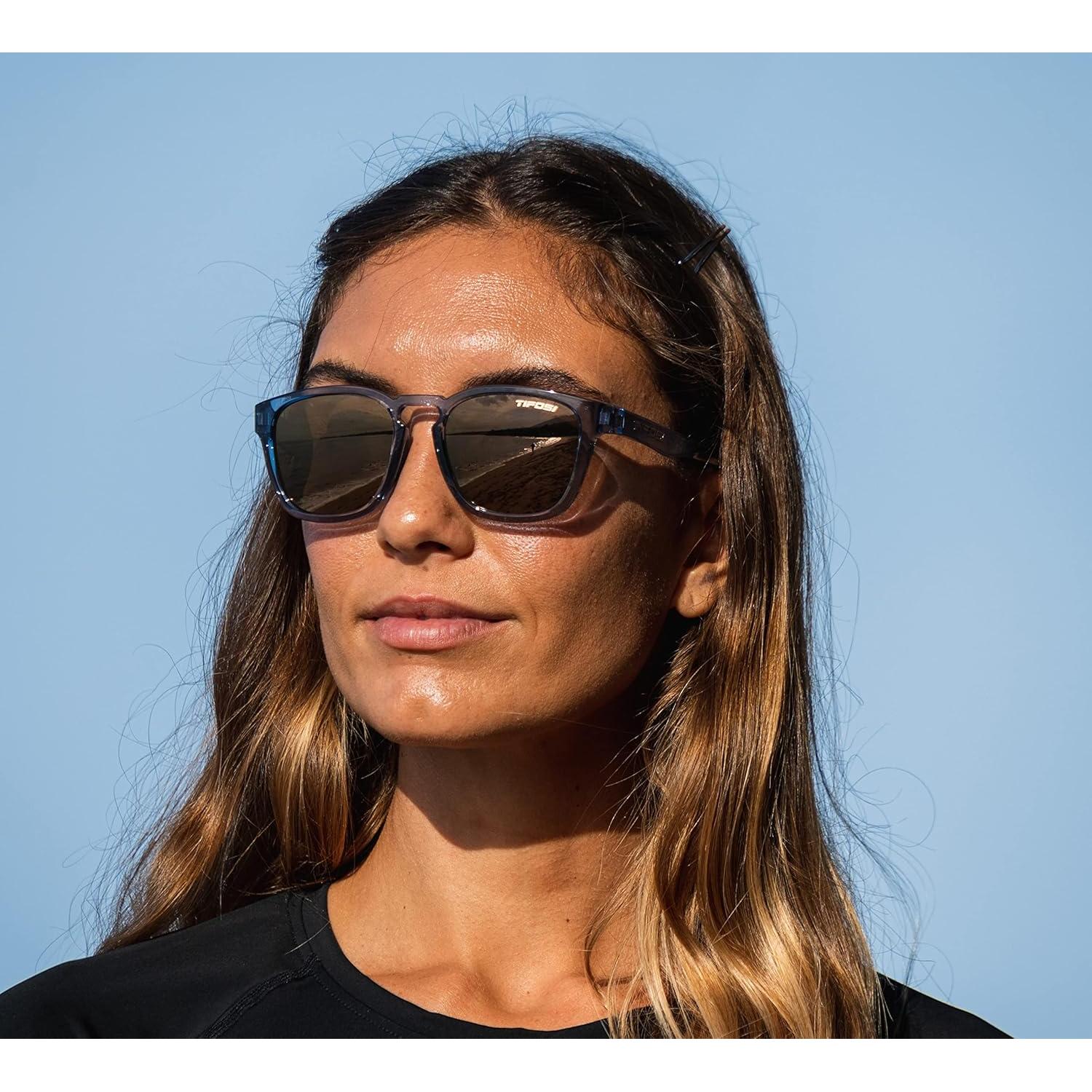 Gafas de sol Tifosi Ahumado con espejo dorado - Unisex