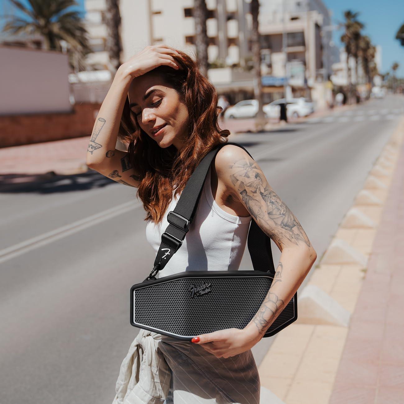 Altavoz Bluetooth Fender x Teufel ROCKSTER CROSS - Resistente, 16h Batería