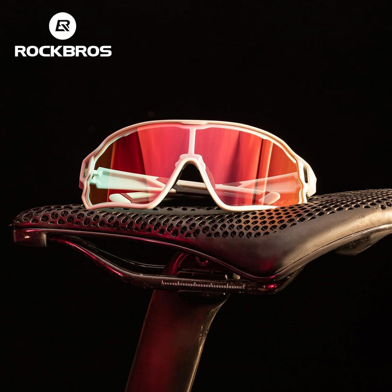 Gafas de sol fotocromáticas ROCKBROS para ciclismo gris