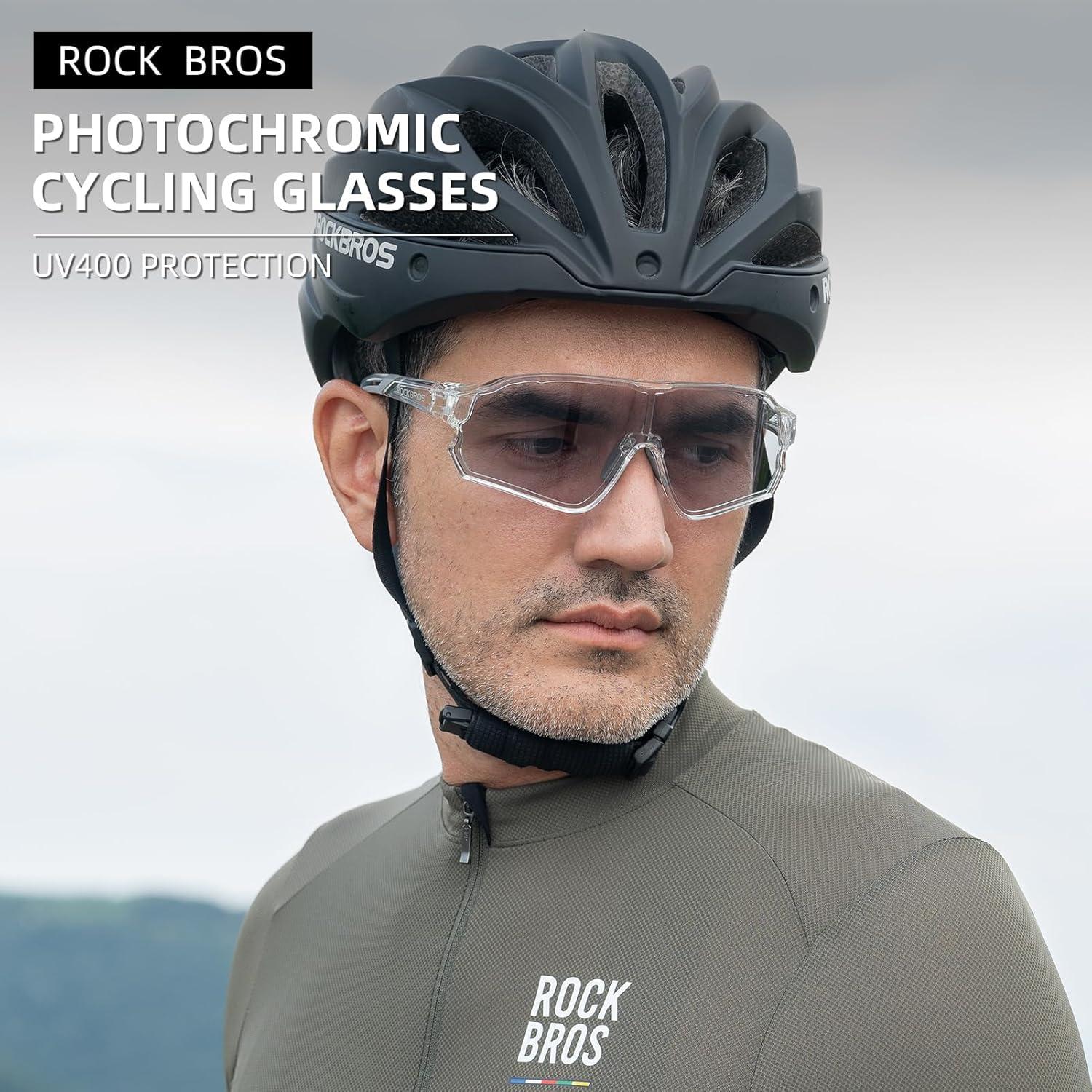 Gafas de sol fotocromáticas ROCKBROS para ciclismo y deportes