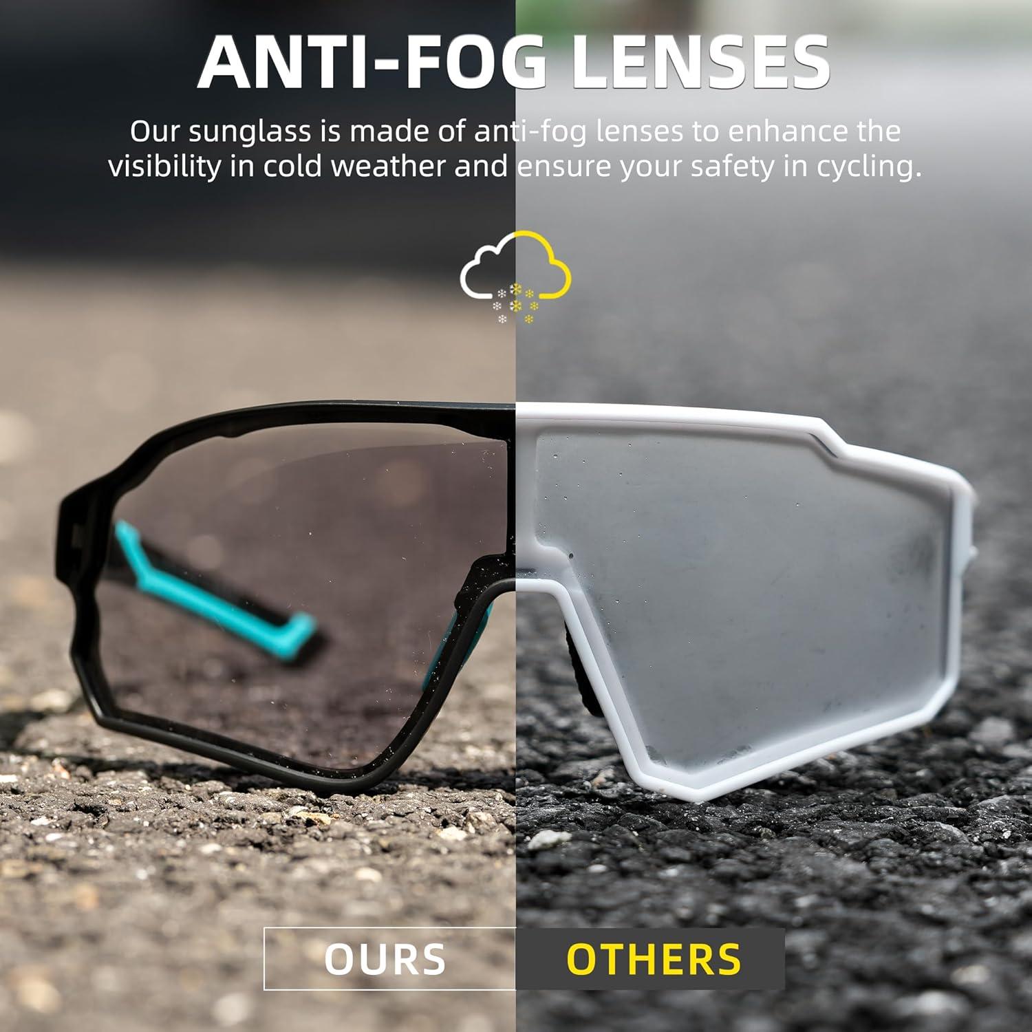 Gafas de sol fotochromáticas ROCKBROS para ciclismo UV400