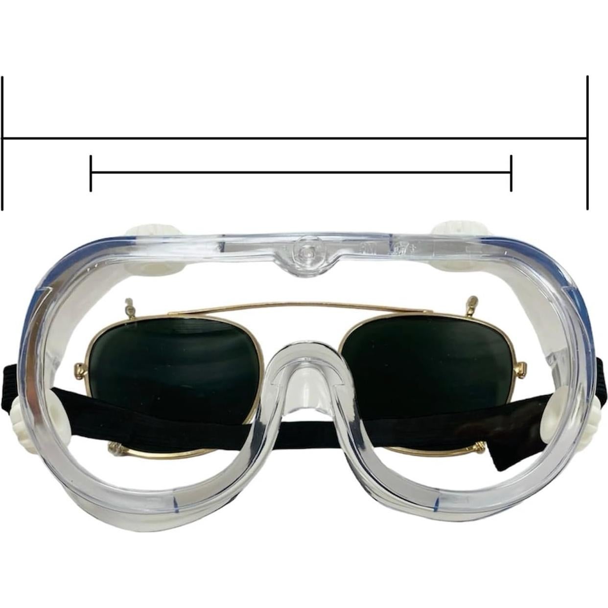 Gafas de Seguridad KeeboMed KMG1 Ajustables UV y Antiempañante