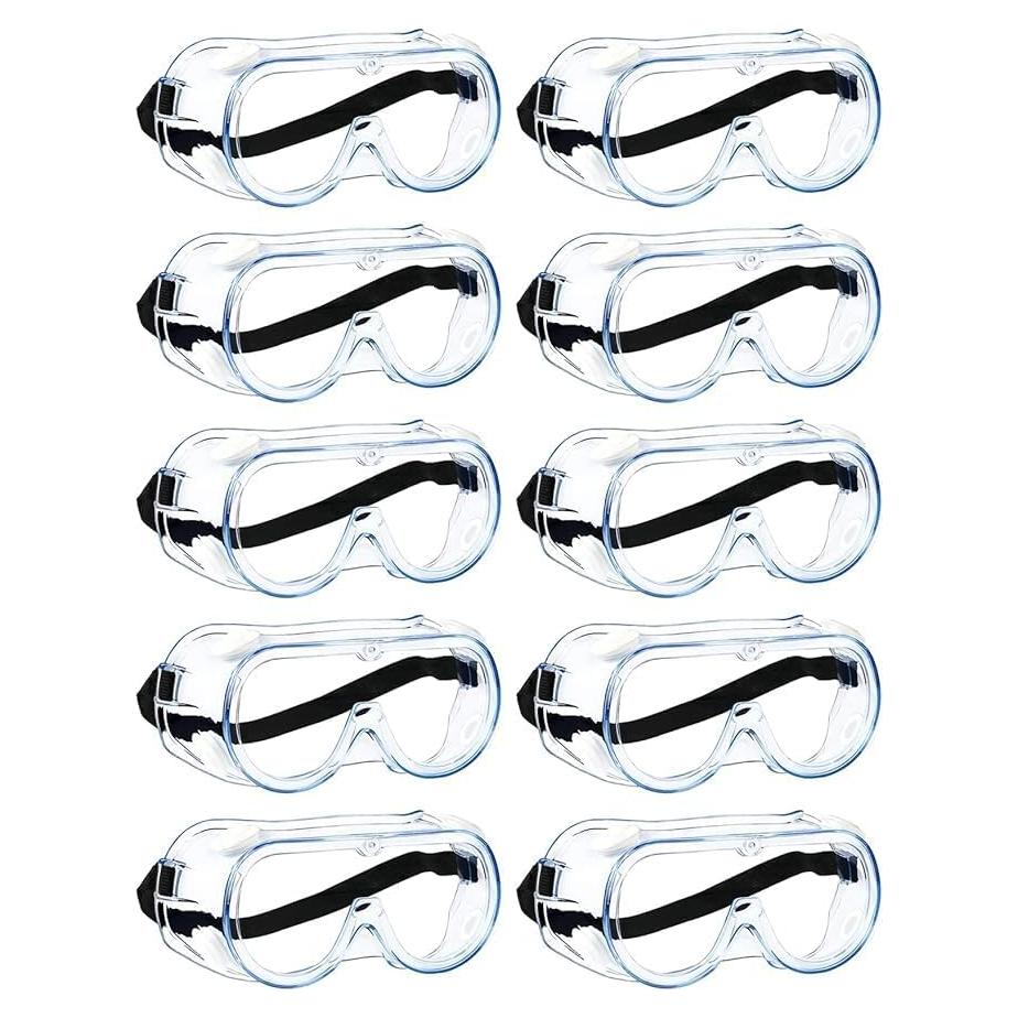 Gafas de Seguridad KeeboMed KMG1 Anti-Vaho y Ajustables