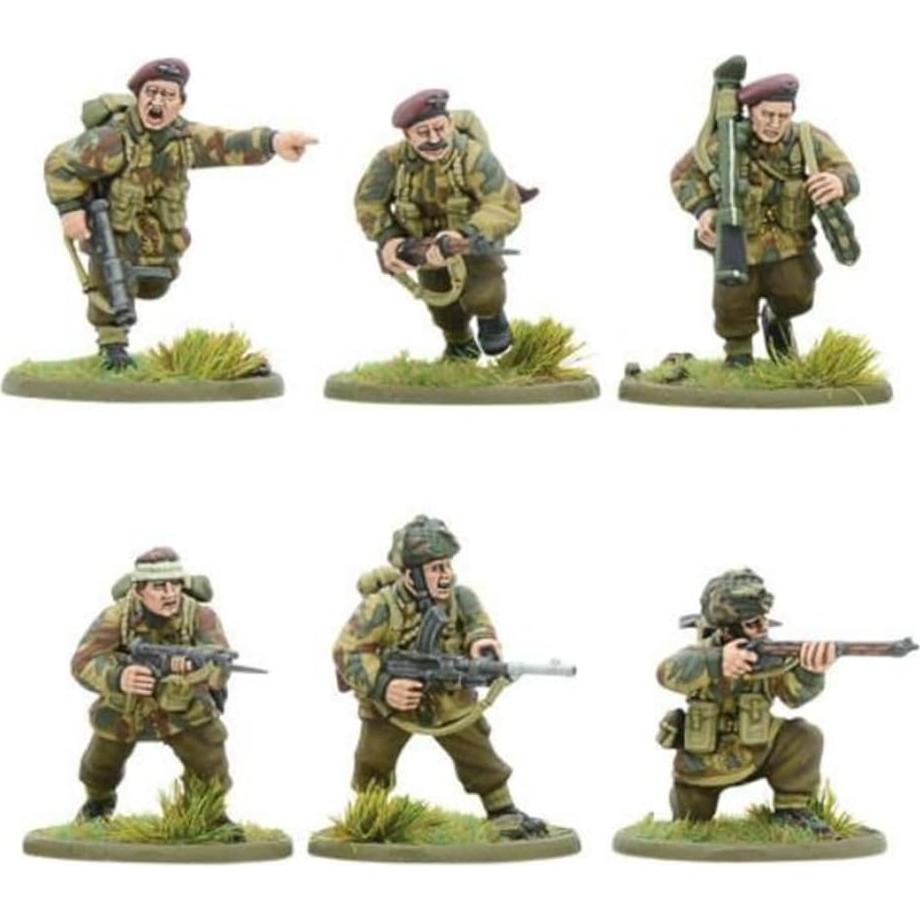 Miniaturas de Paracaidistas Aliados Británicos Warlord 28mm