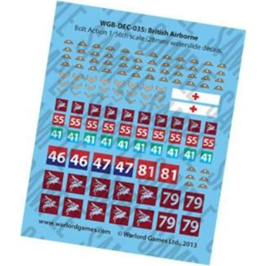 Miniaturas de Paracaidistas Aliados Británicos Warlord 28mm