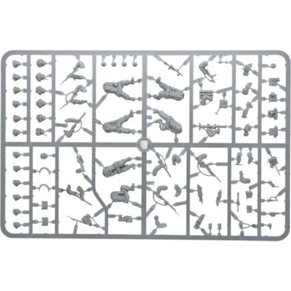 Miniaturas de Paracaidistas Aliados Británicos Warlord 28mm