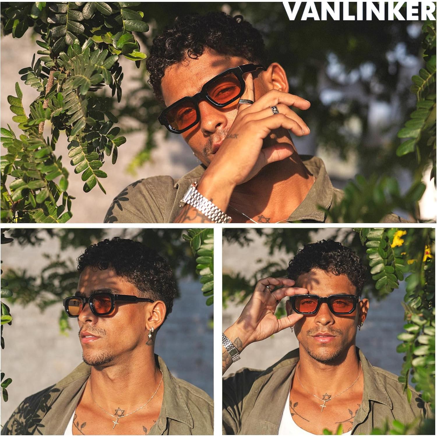 Gafas de Sol VANLINKER Retro UV400 Unisex VL9823