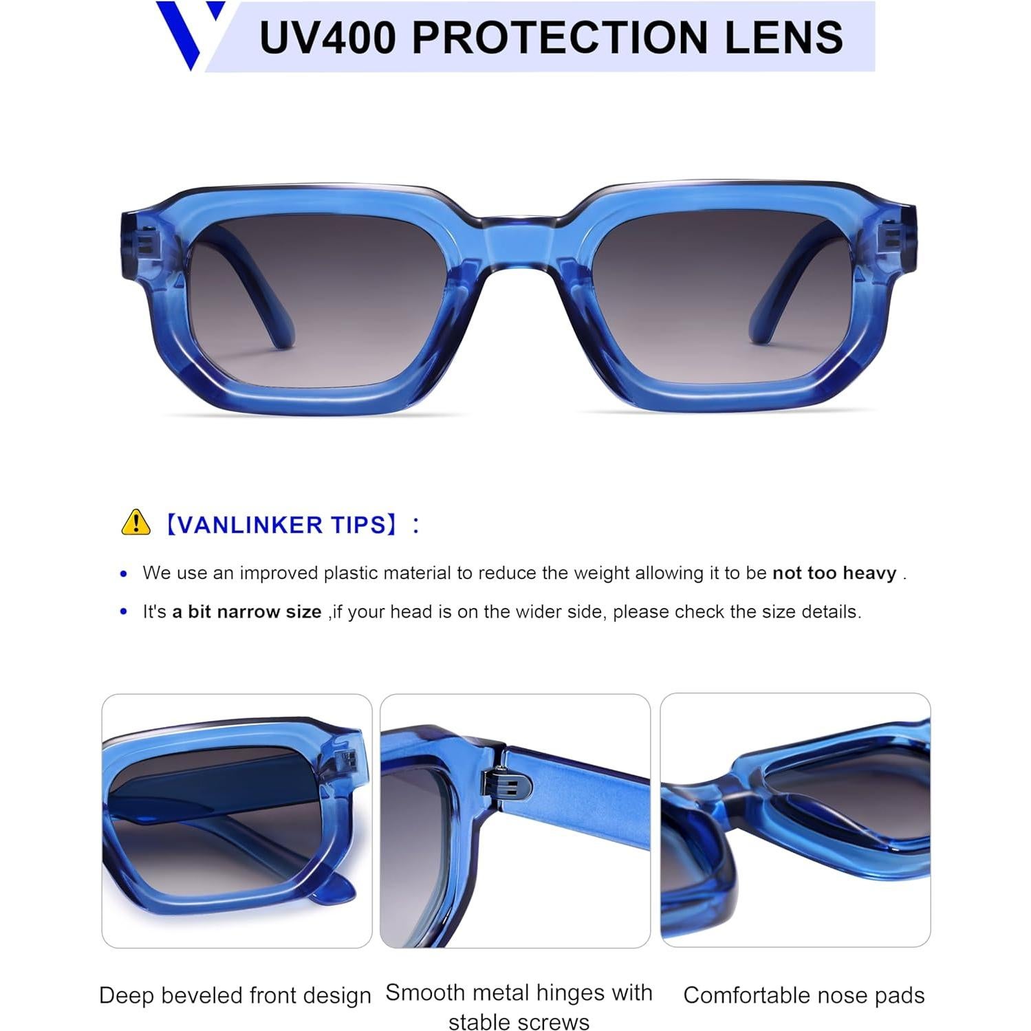 Gafas de Sol VANLINKER Retro UV400 Unisex Modelo VL9823