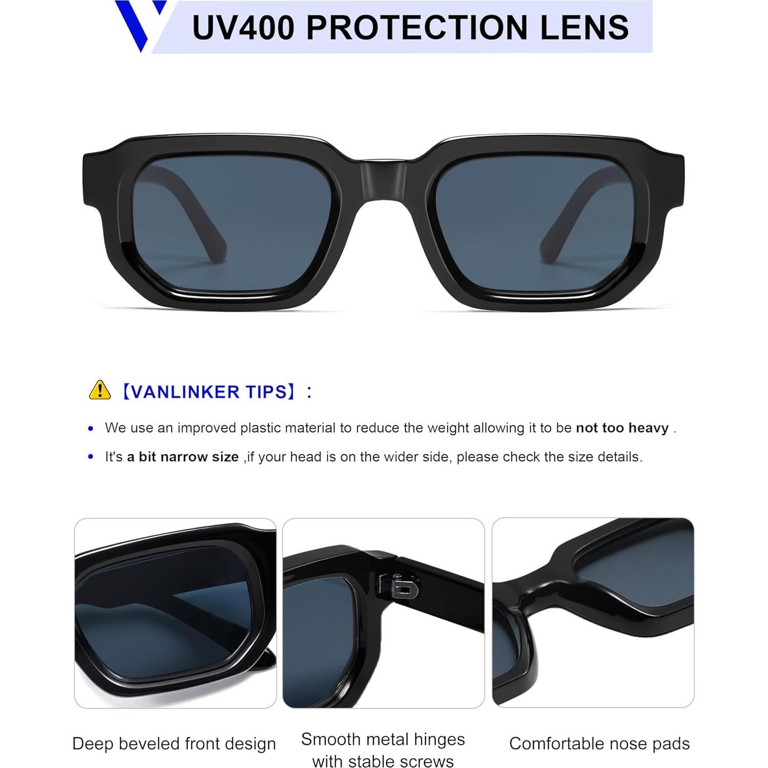 Gafas de Sol VANLINKER VL9823 Retro UV400 Unisex